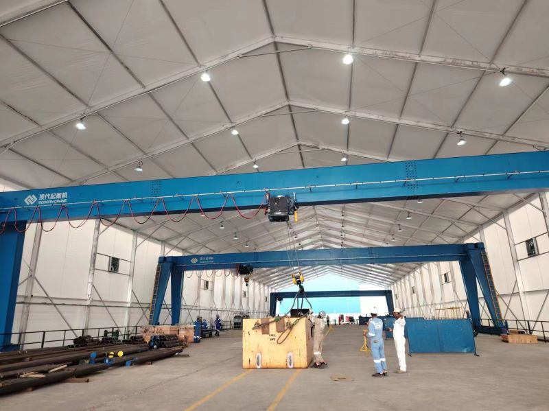 Singapore 20 ton single beam gantry crane