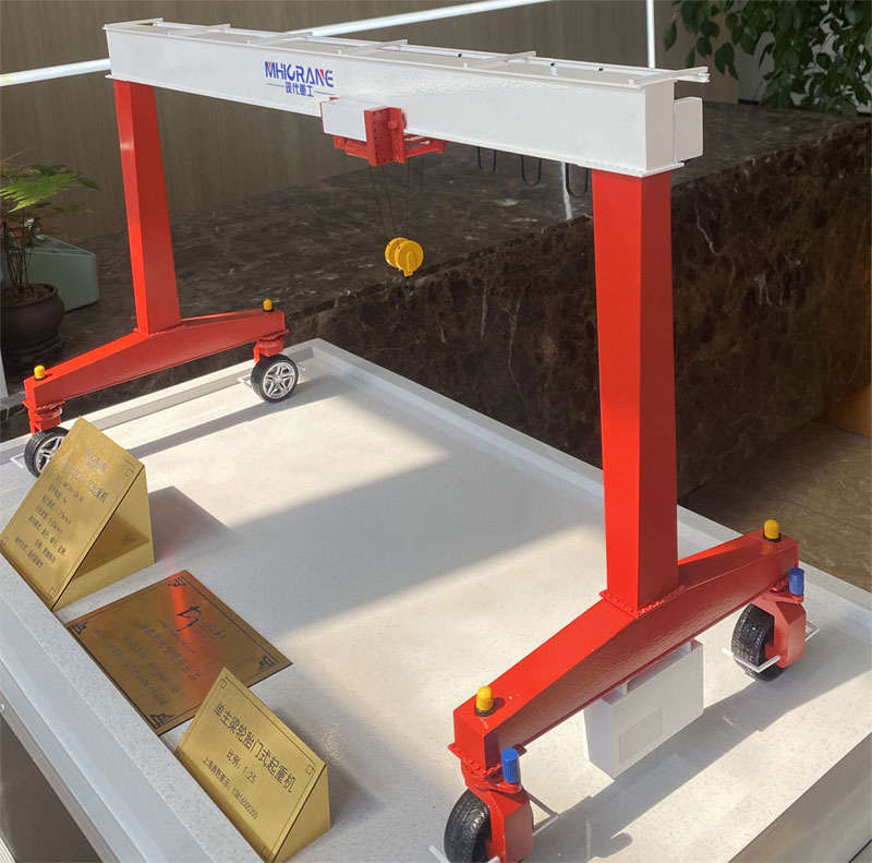 20 ton tire gantry crane exported to New Zealand