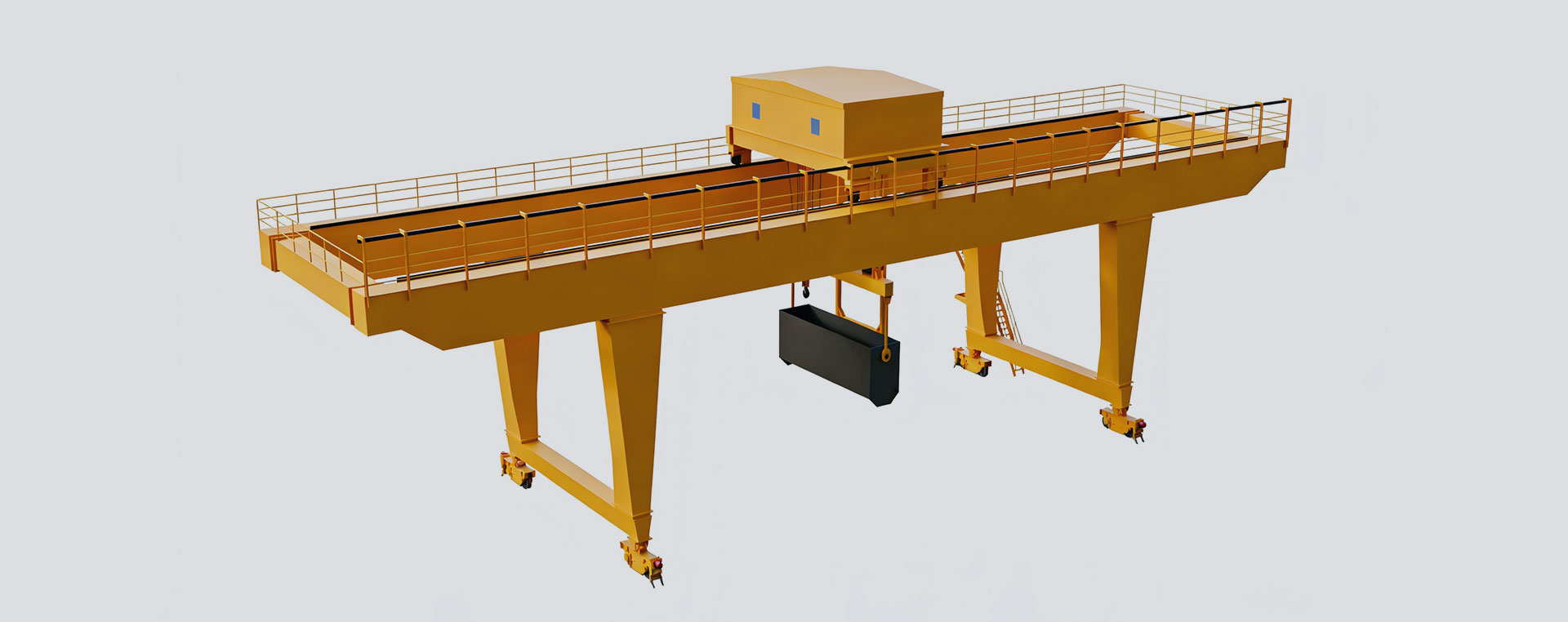 Double beam gantry crane