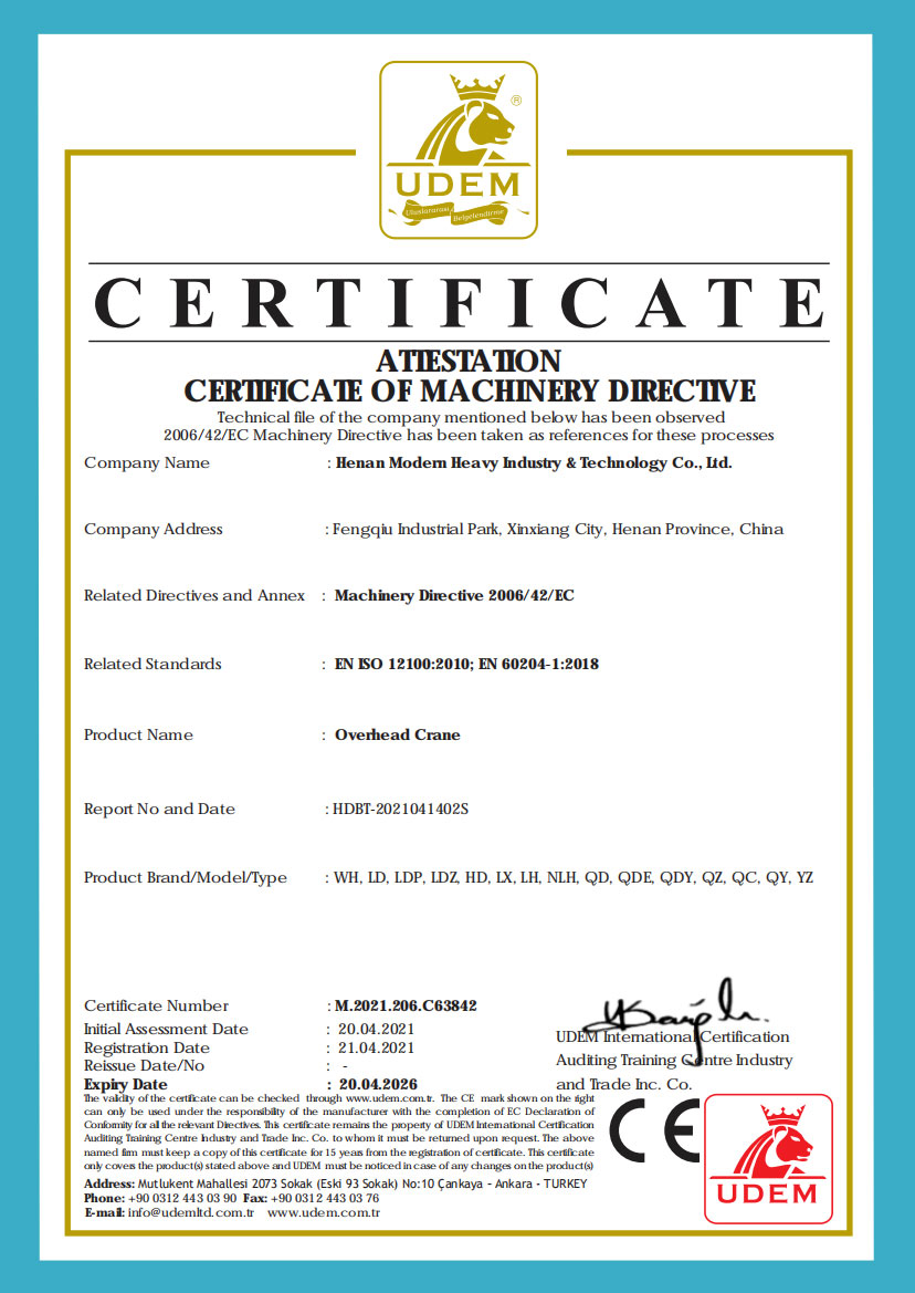 CE certificate
