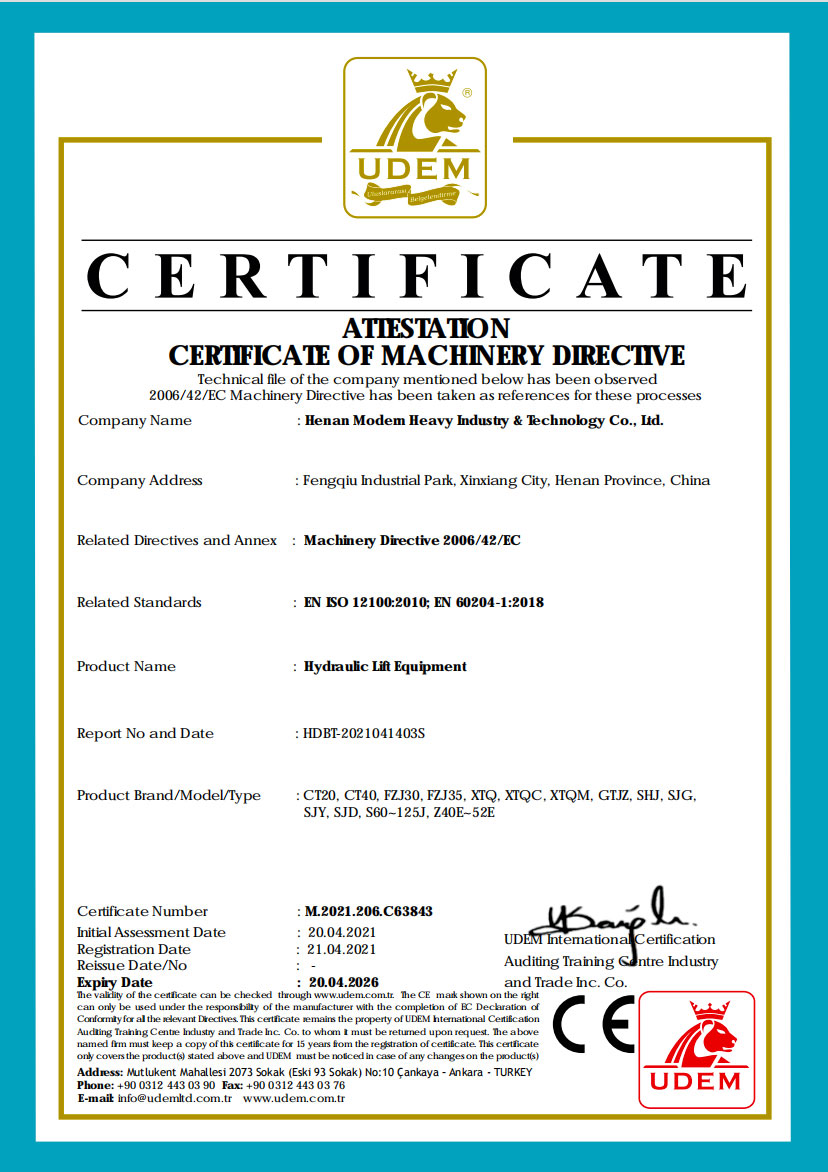 CE certificate