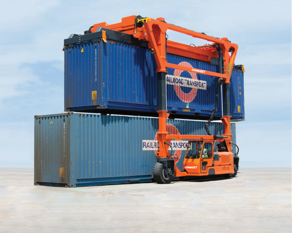 Container Cross Transport Vehicle
